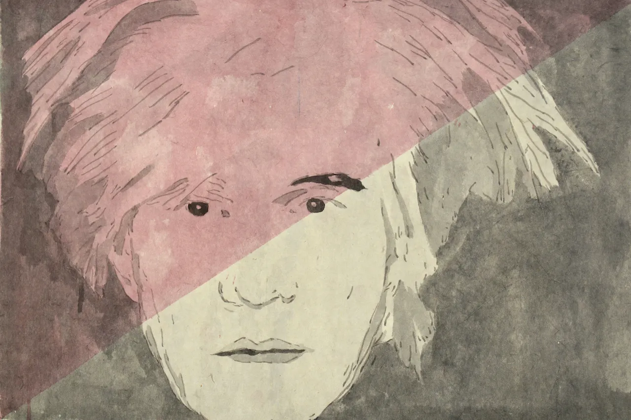 Andy Warhol, 2013, Korean ink and pigment on paper.jpg