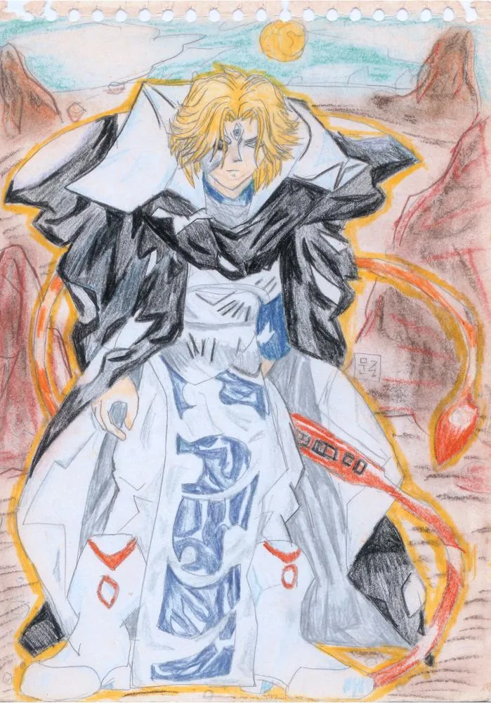 Cartoon-04, Ryu Sung Chul, 1997, color pencile on papaer 210 x 297 mm.jpg