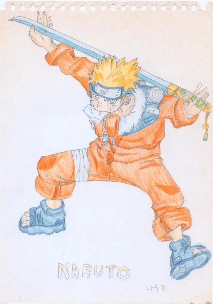Cartoon-08, Ryu Sung Chul, 1997, color pencile on papaer 210 x 297 mm.jpg