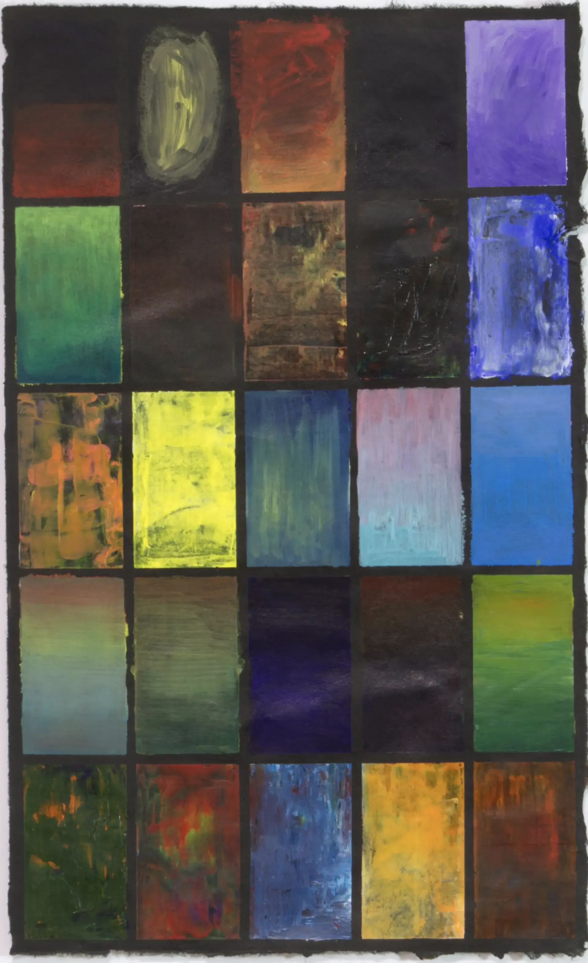 Colors-07, 2022, Acrylic on paper(hanji), 40 x 24 cm.webp