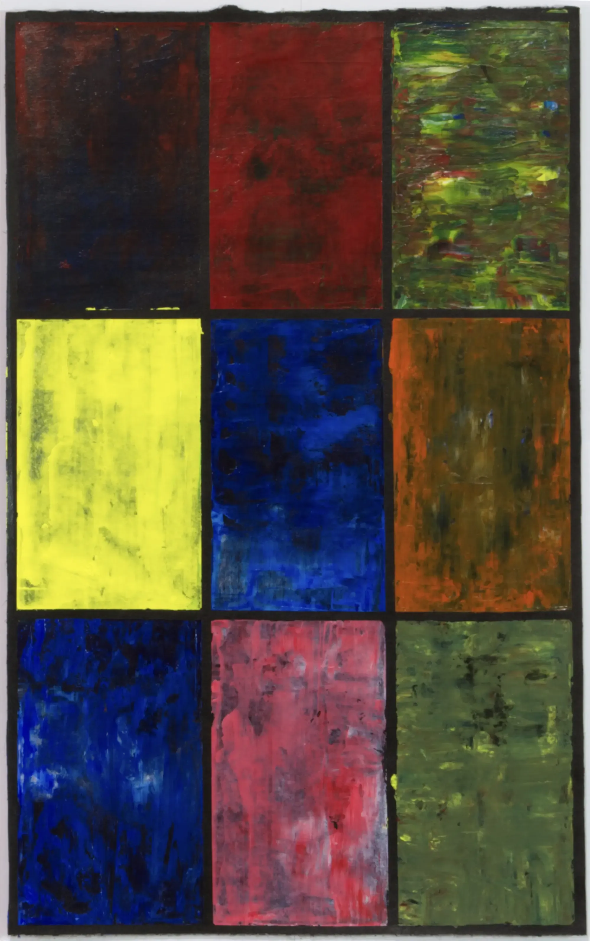 Colors-08, 2022, Acrylic on paper(hanji), 40 x 24 cm.webp