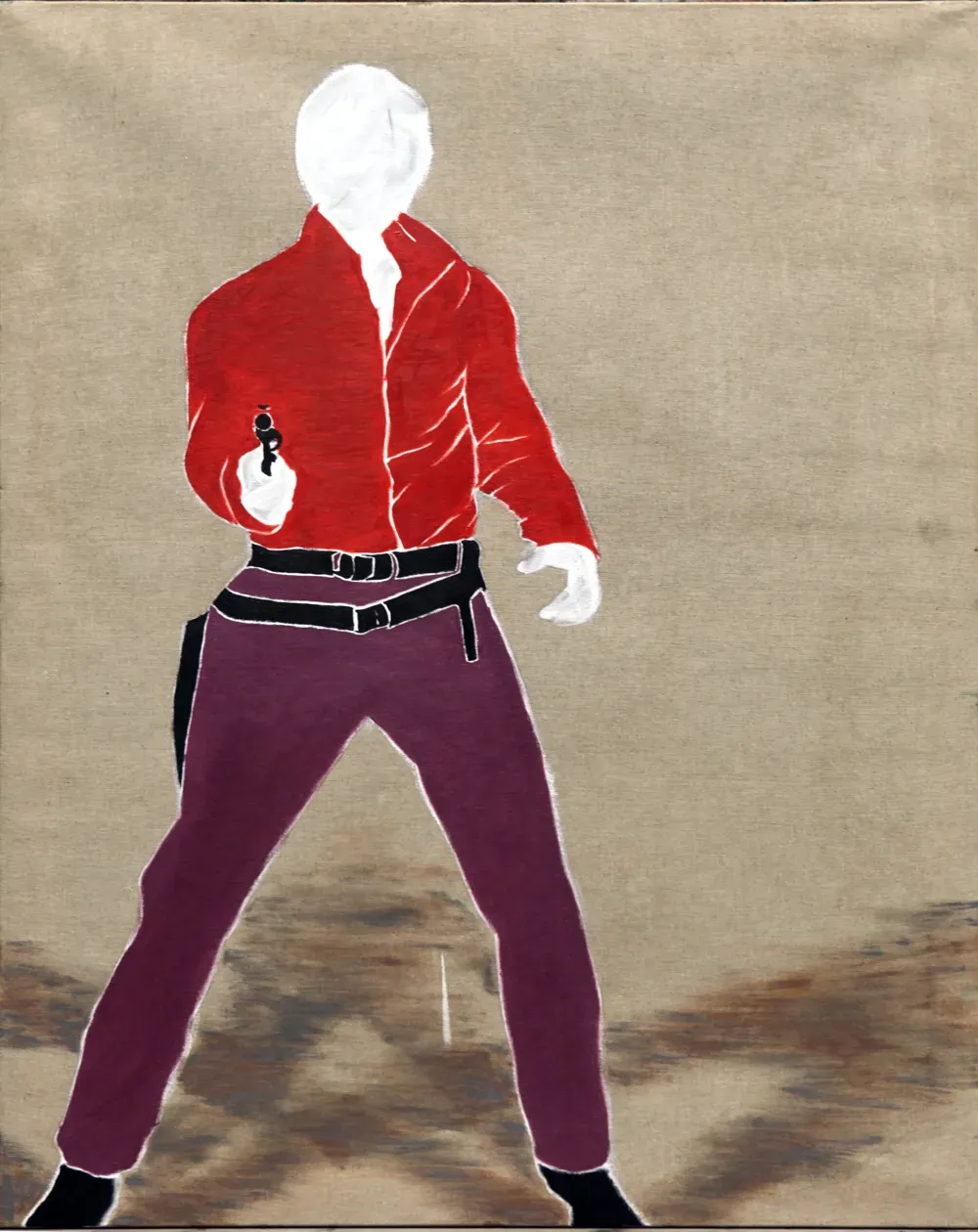 Desperation 02 - Elivis Presley, Ryu Sung Chul, 2011, Oil on canvas, 116 x 91cm.webp