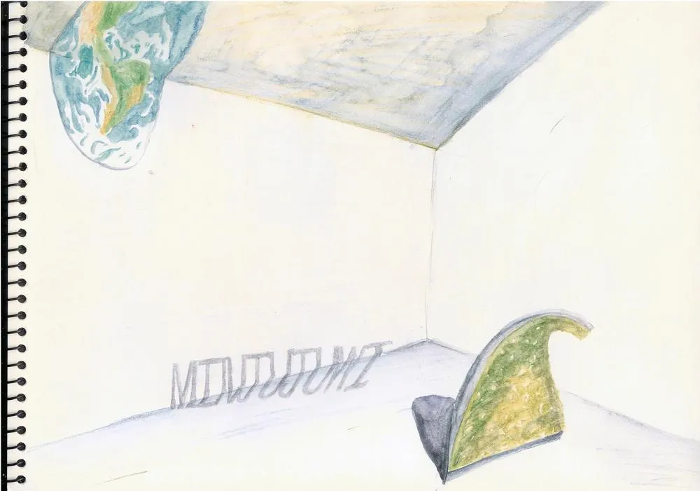 Drawing 05, 2014, Pencil and color on paper.jpg