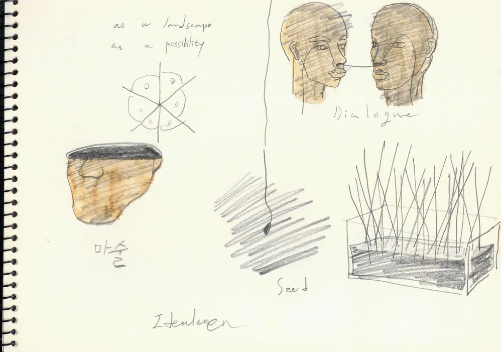 Drawing 06, 2014, Pencil and color on paper.jpg