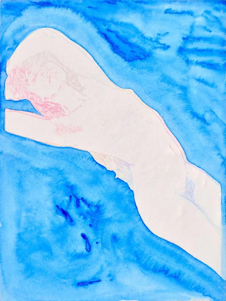 Drawing 06, Ryu Sung Chul, 2012, Pencil and color on paper.jpg