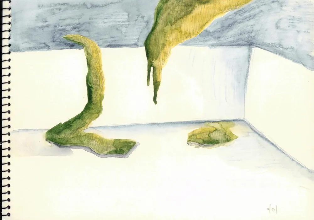 Drawing 08, 2014, Pencil and color on paper.jpg