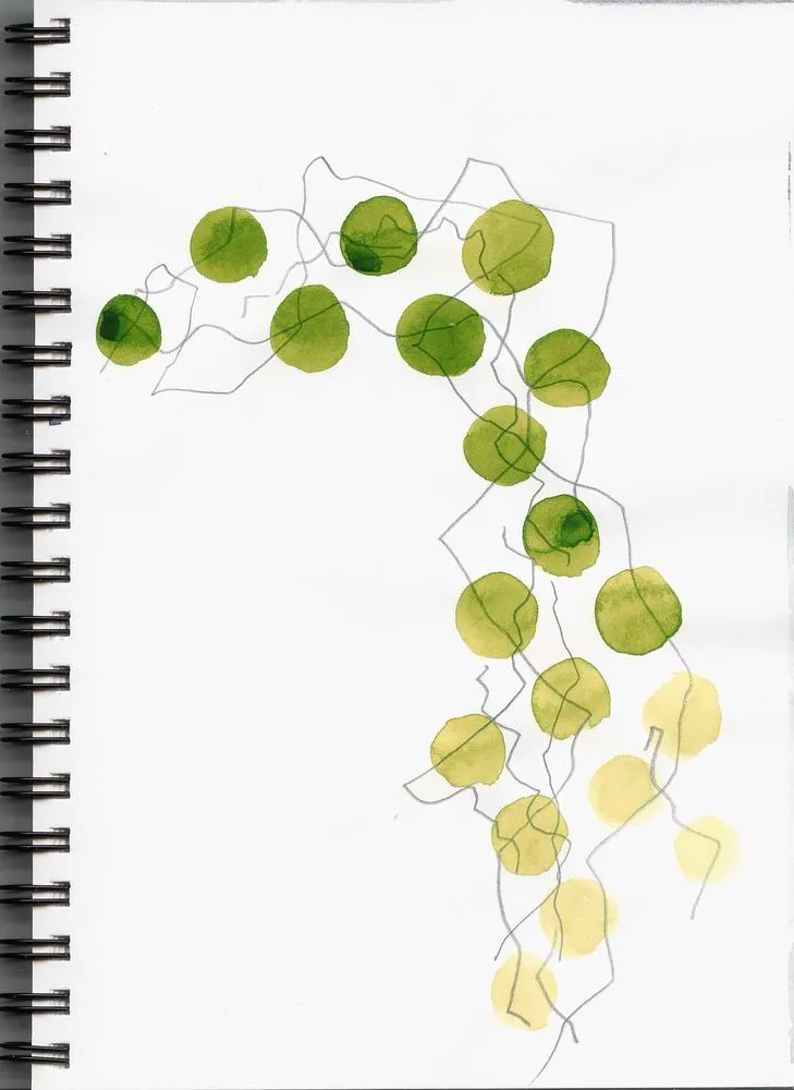 Drawing 14, 2014, Pencil and color on paper.jpg