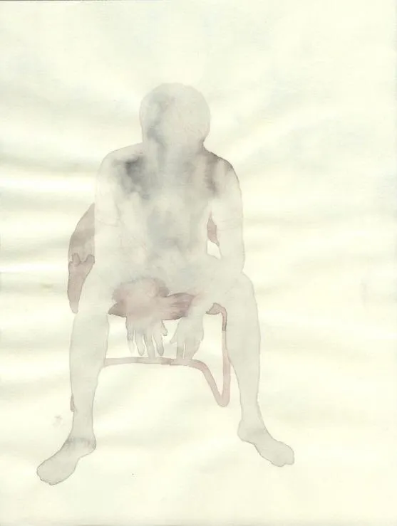 Drawing 15, Ryu Sung Chul, 2012, Pencil and color on paper.jpg