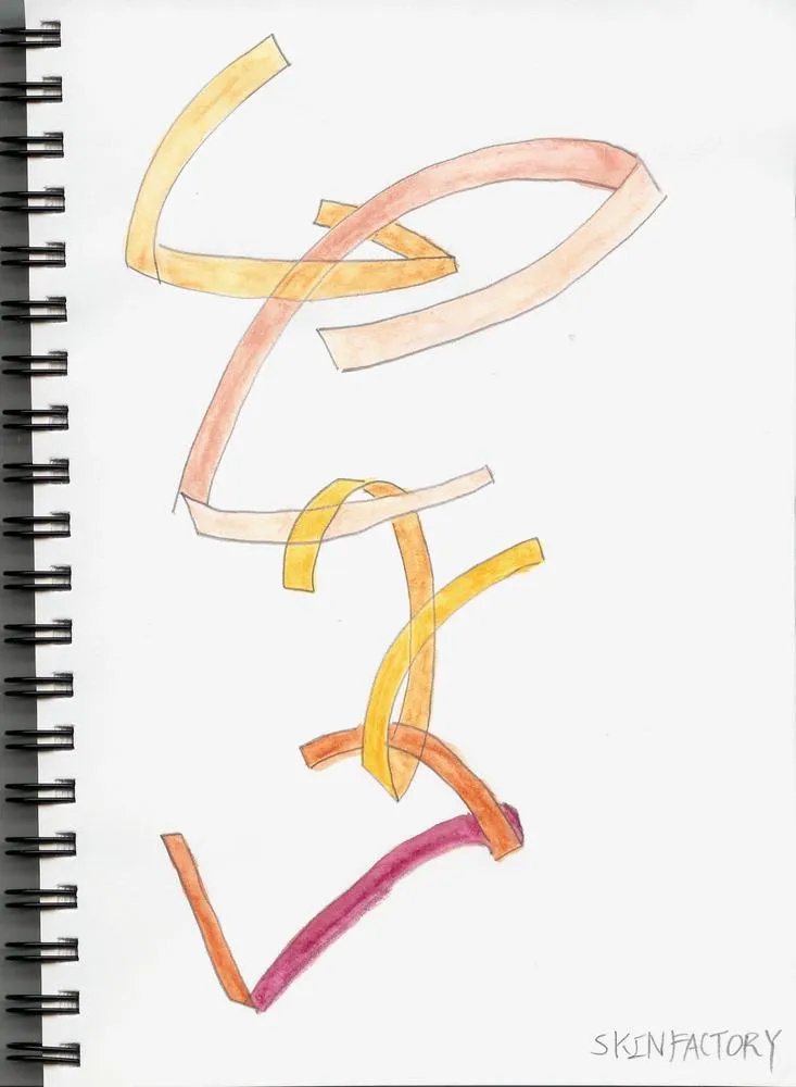 Drawing 16, 2014, Pencil and color on paper.jpg