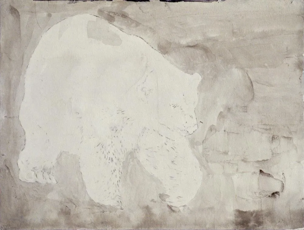 Drawing 16, Ryu Sung Chul, 2012, Pencil and color on paper.jpg