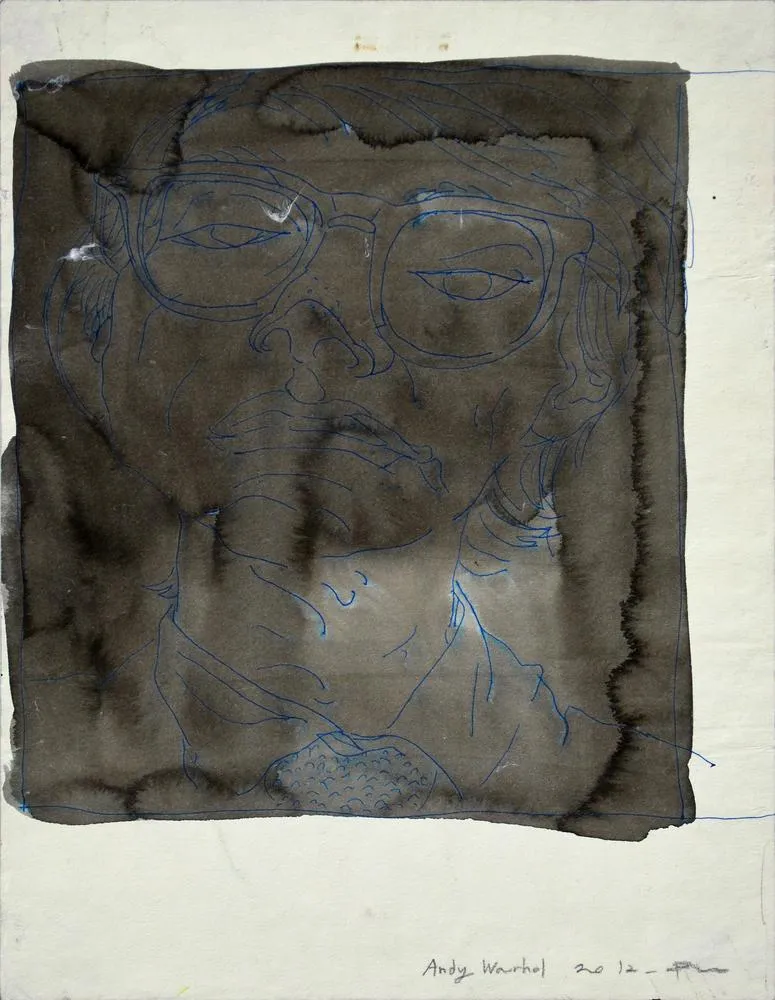 Drawing 17, Ryu Sung Chul, 2012, Pencil and color on paper.jpg