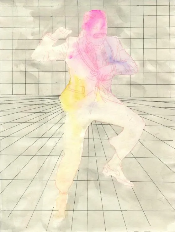 Drawing 19, Ryu Sung Chul, 2012, Pencil and color on paper.jpg