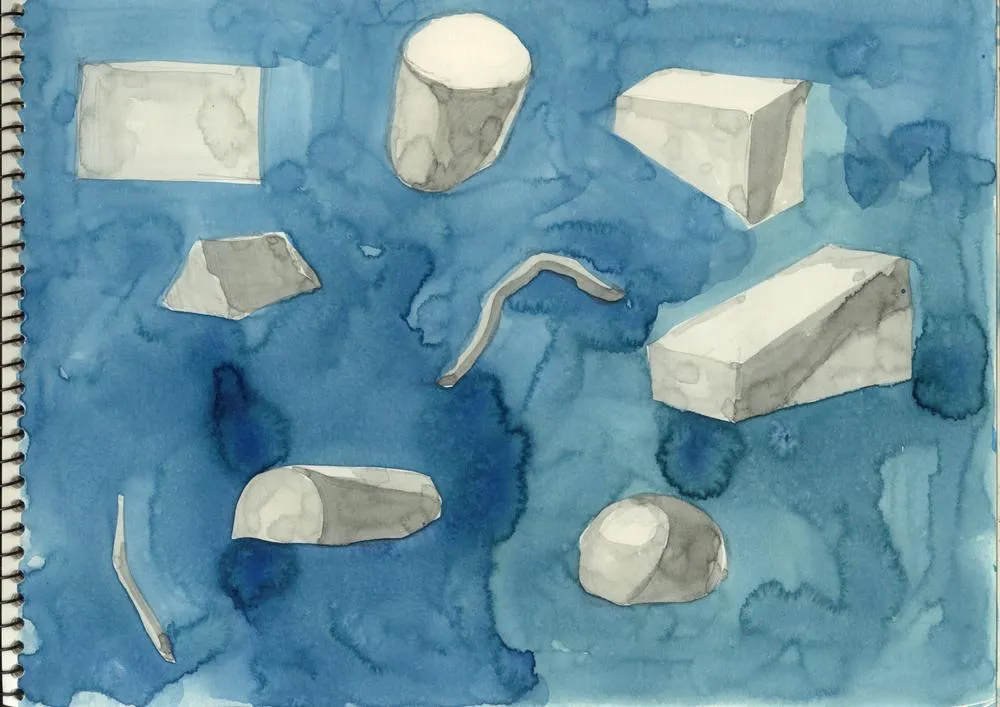 Drawing 22, Ryu Sung Chul, 2012, Pencil and color on paper.jpg