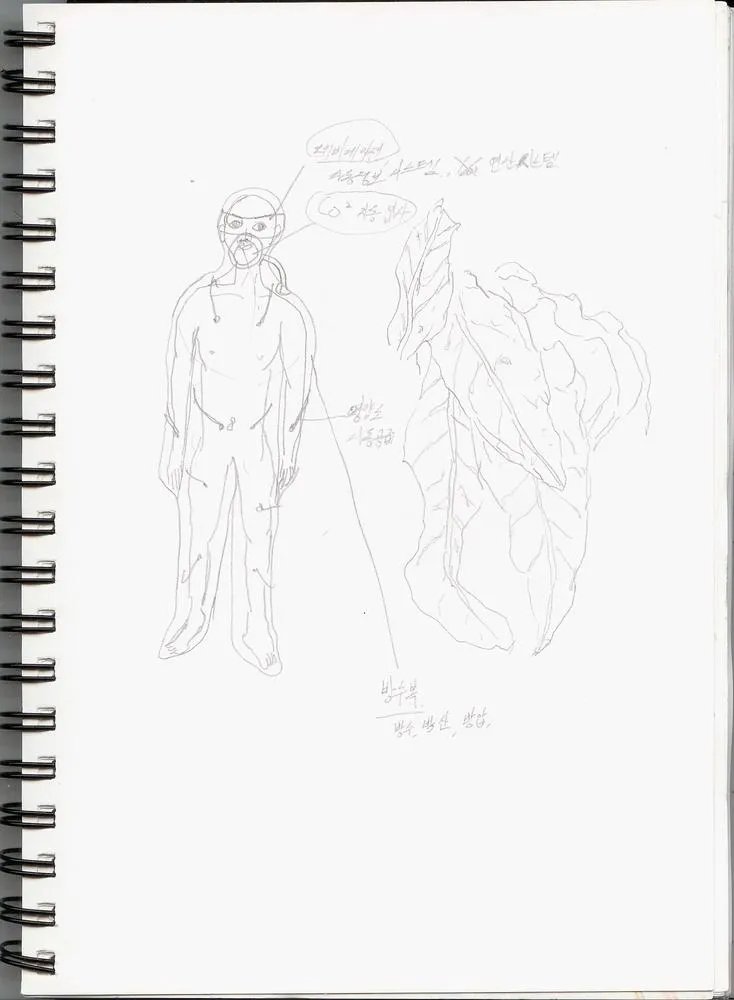 Drawing 24, 2014, Pencil and color on paper.jpg