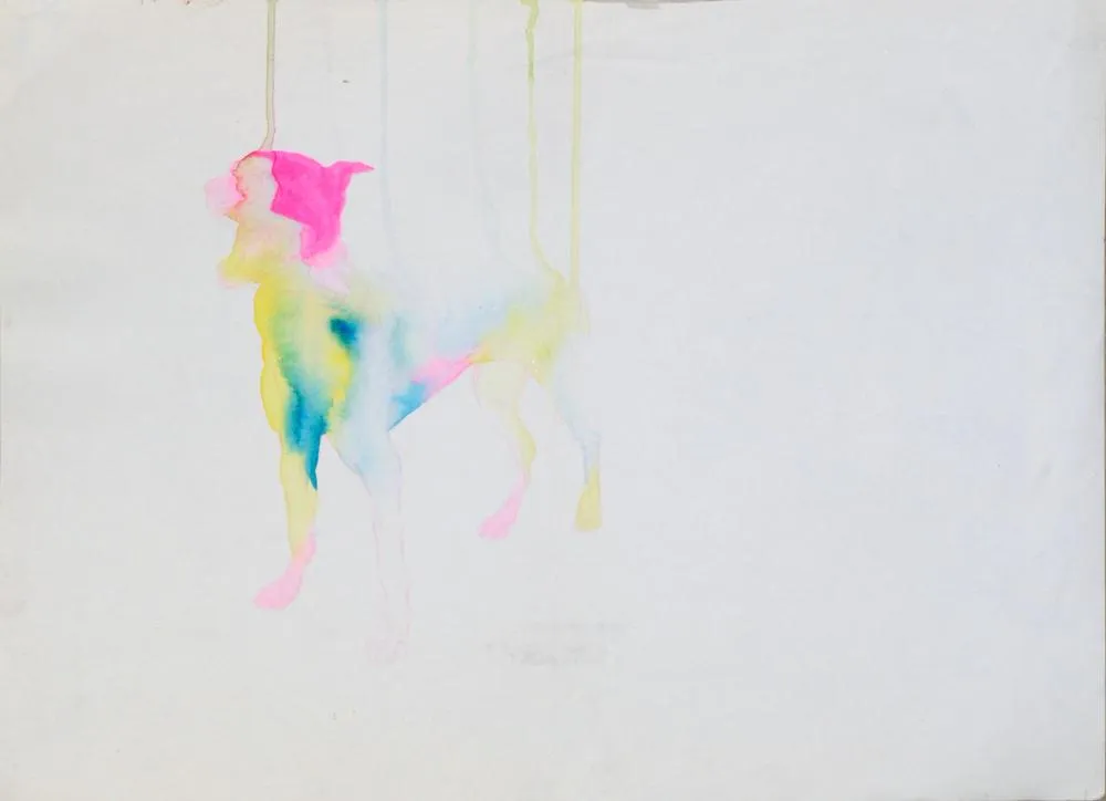 Drawing 27, Ryu Sung Chul, 2013, Pencil and color on paper.jpg