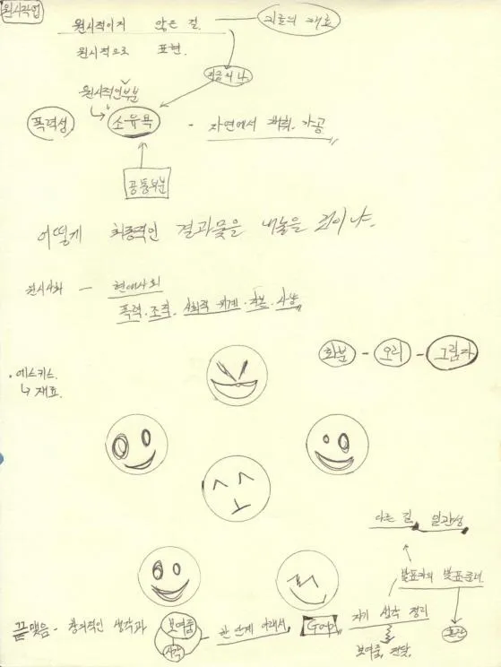 Drawing 28, Ryu Sung Chul, 2012, Pencil and color on paper.jpg