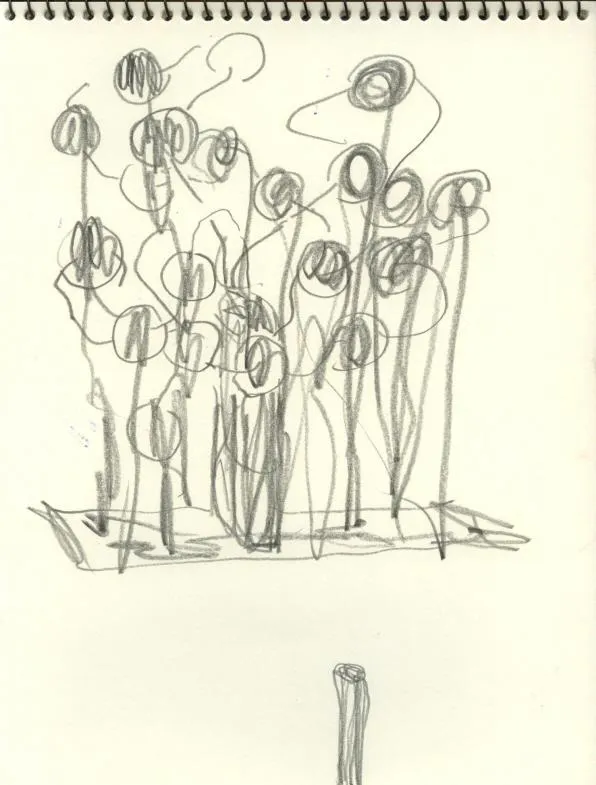 Drawing 36, Ryu Sung Chul, 2012, Pencil and color on paper.jpg