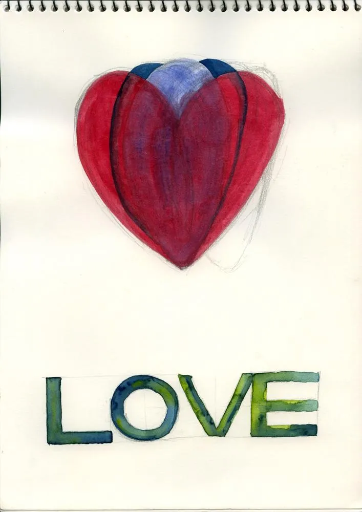 Drawing 39, Ryu Sung Chul, 2012, Pencil and color on paper.jpg