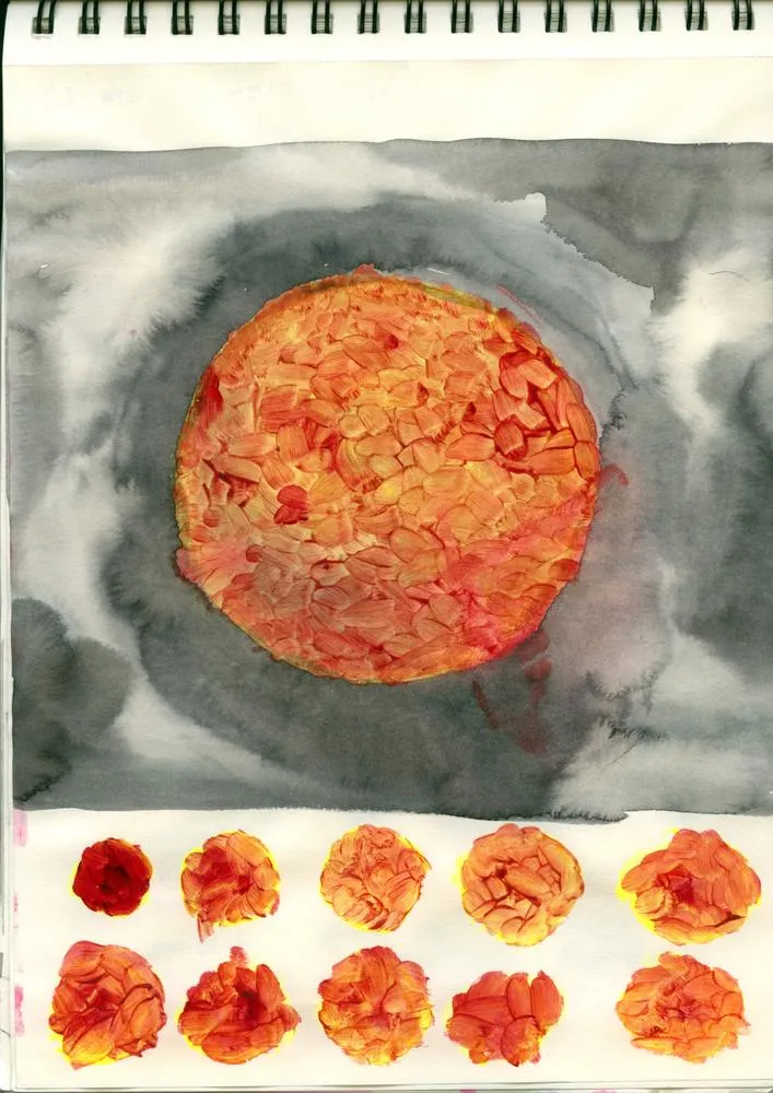 Drawing 40, Ryu Sung Chul, 2012, Pencil and color on paper.jpg