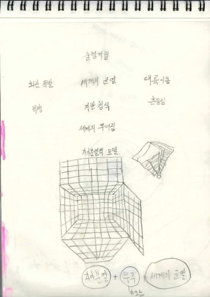 Drawing 43, Ryu Sung Chul, 2012, Pencil and color on paper.jpg