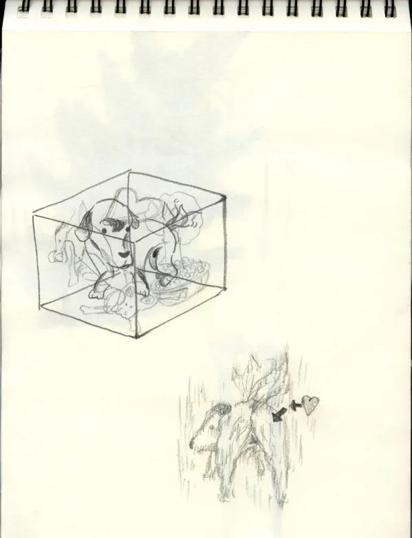 Drawing 46, Ryu Sung Chul, 2012, Pencil and color on paper.jpg