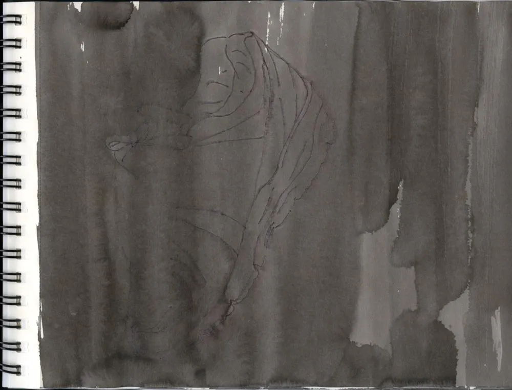 Drawing 49, Ryu Sung Chul, 2012, Pencil and color on paper.jpg