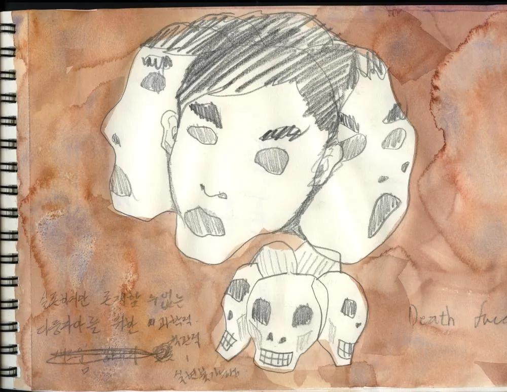 Drawing 50, Ryu Sung Chul, 2012, Pencil and color on paper.jpg