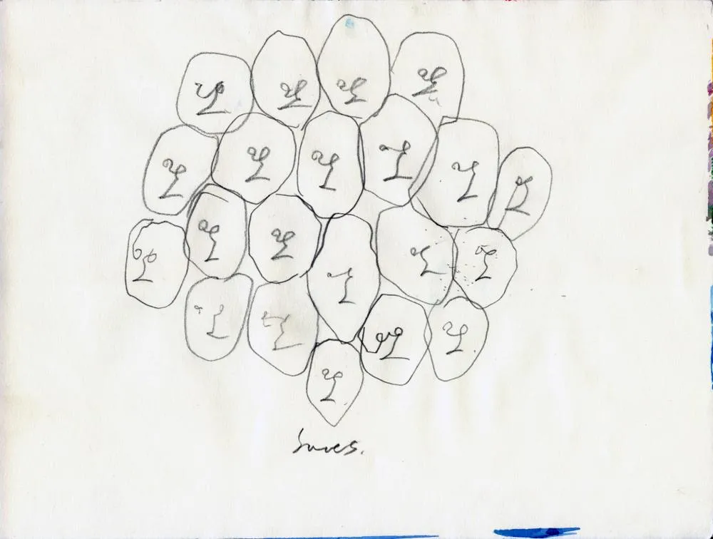 Drawing 51, Ryu Sung Chul, 2012, Pencil and color on paper.jpg