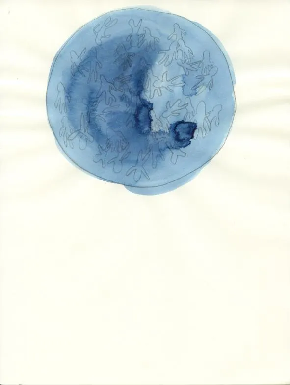 Drawing 60, Ryu Sung Chul, 2012, Pencil and color on paper.jpg