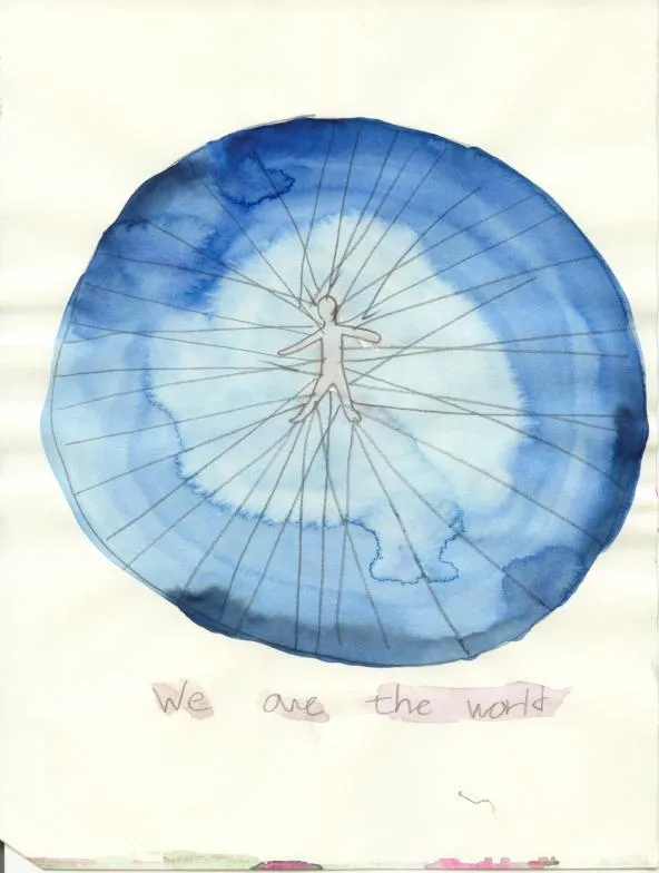 Drawing 61, Ryu Sung Chul, 2012, Pencil and color on paper.jpg