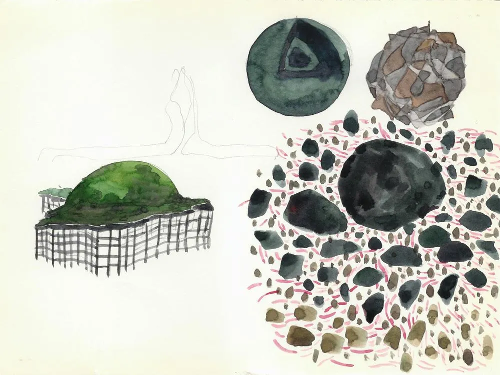 Drawing 65, Ryu Sung Chul, 2013, Pencil and color on paper.jpg