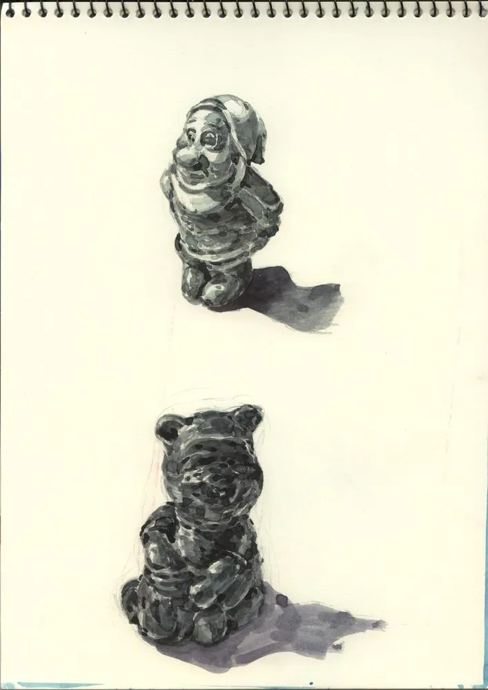 Drawing 68, Ryu Sung Chul, 2012, Pencil and color on paper.jpg