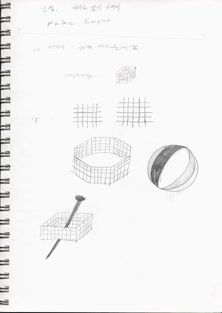 Drawing 68, Ryu Sung Chul, 2013, Pencil and color on paper.jpg