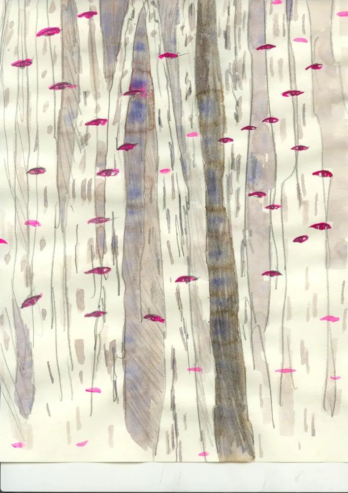 Drawing 73, Ryu Sung Chul, 2012, Pencil and color on paper.jpg