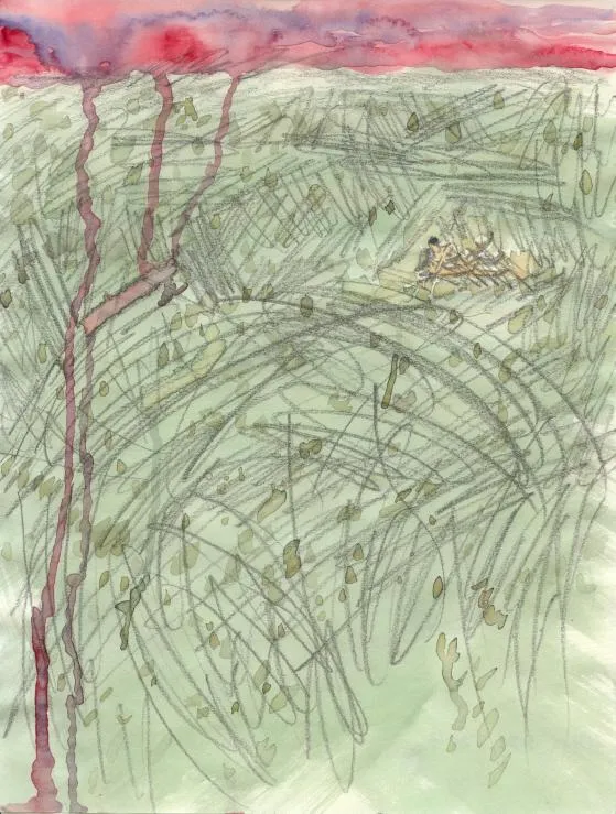 Drawing 75, Ryu Sung Chul, 2012, Pencil and color on paper.jpg