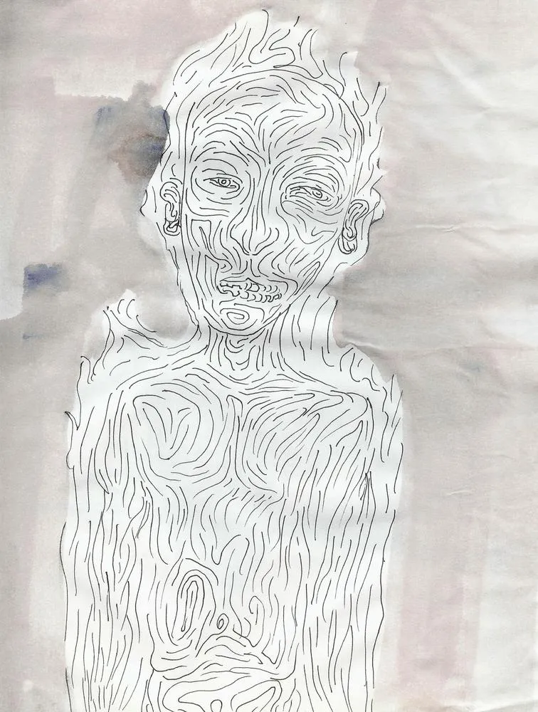 Drawing 93, Ryu Sung Chul, 2013, Pencil and color on paper.jpg