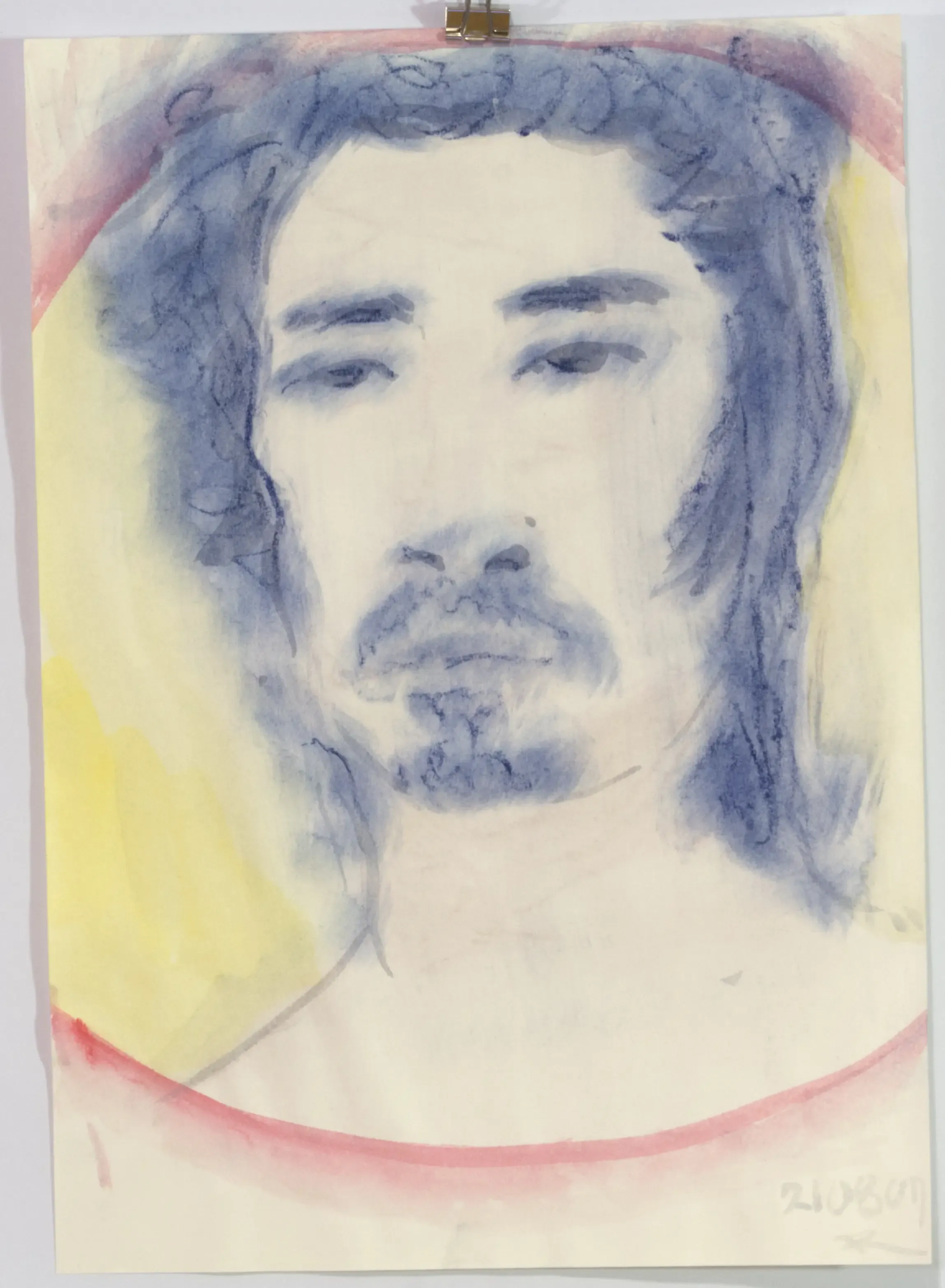 Drawing-05, 2021, Pastel on paper.webp