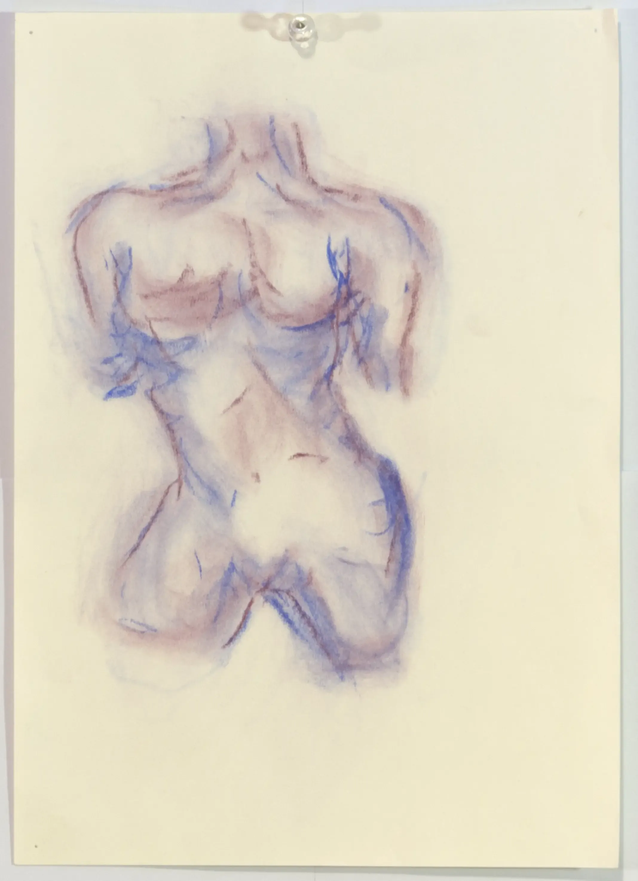 Drawing-08, 2021, Pastel on paper.webp