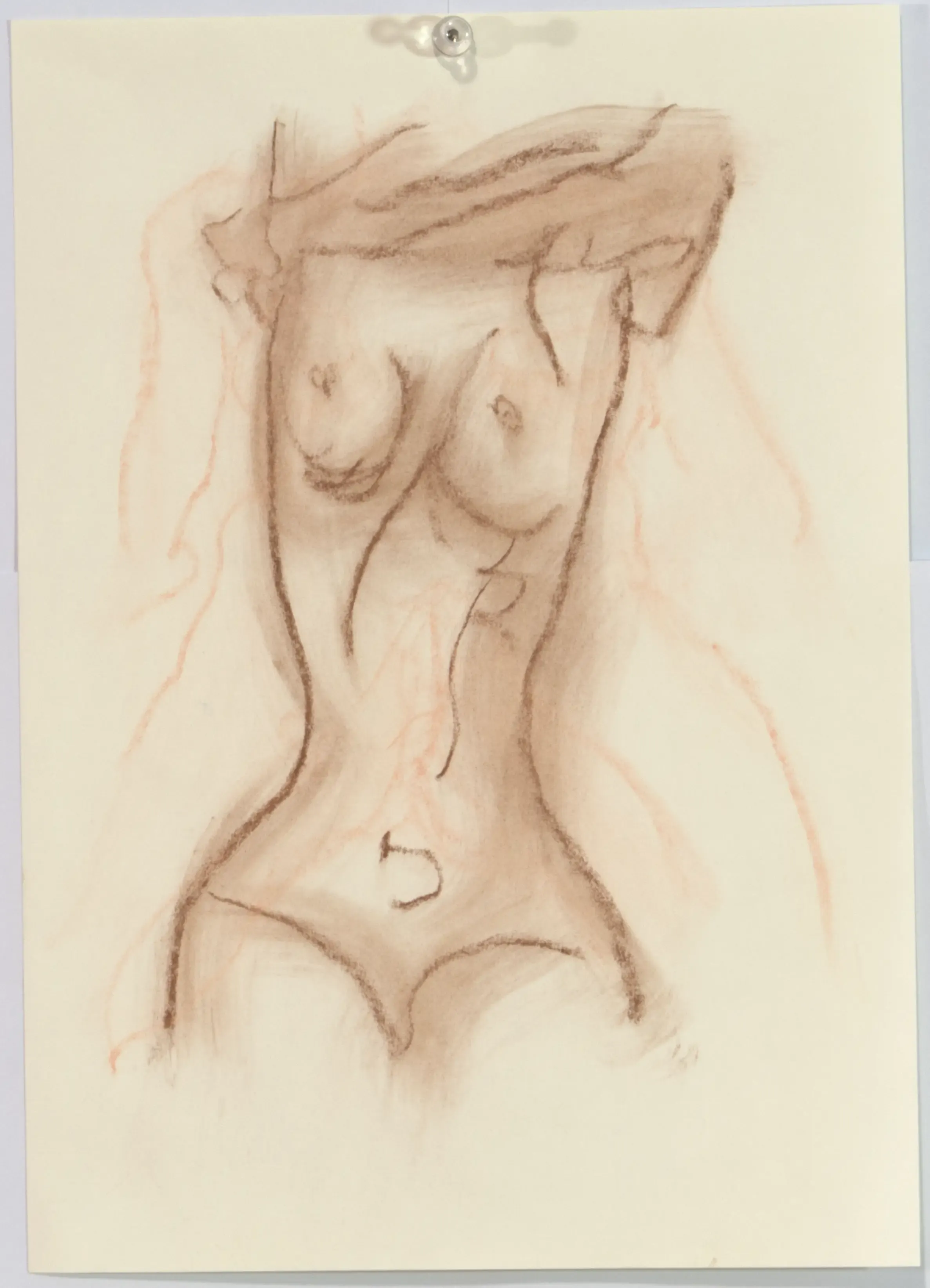 Drawing-09, 2021, Pastel on paper.webp