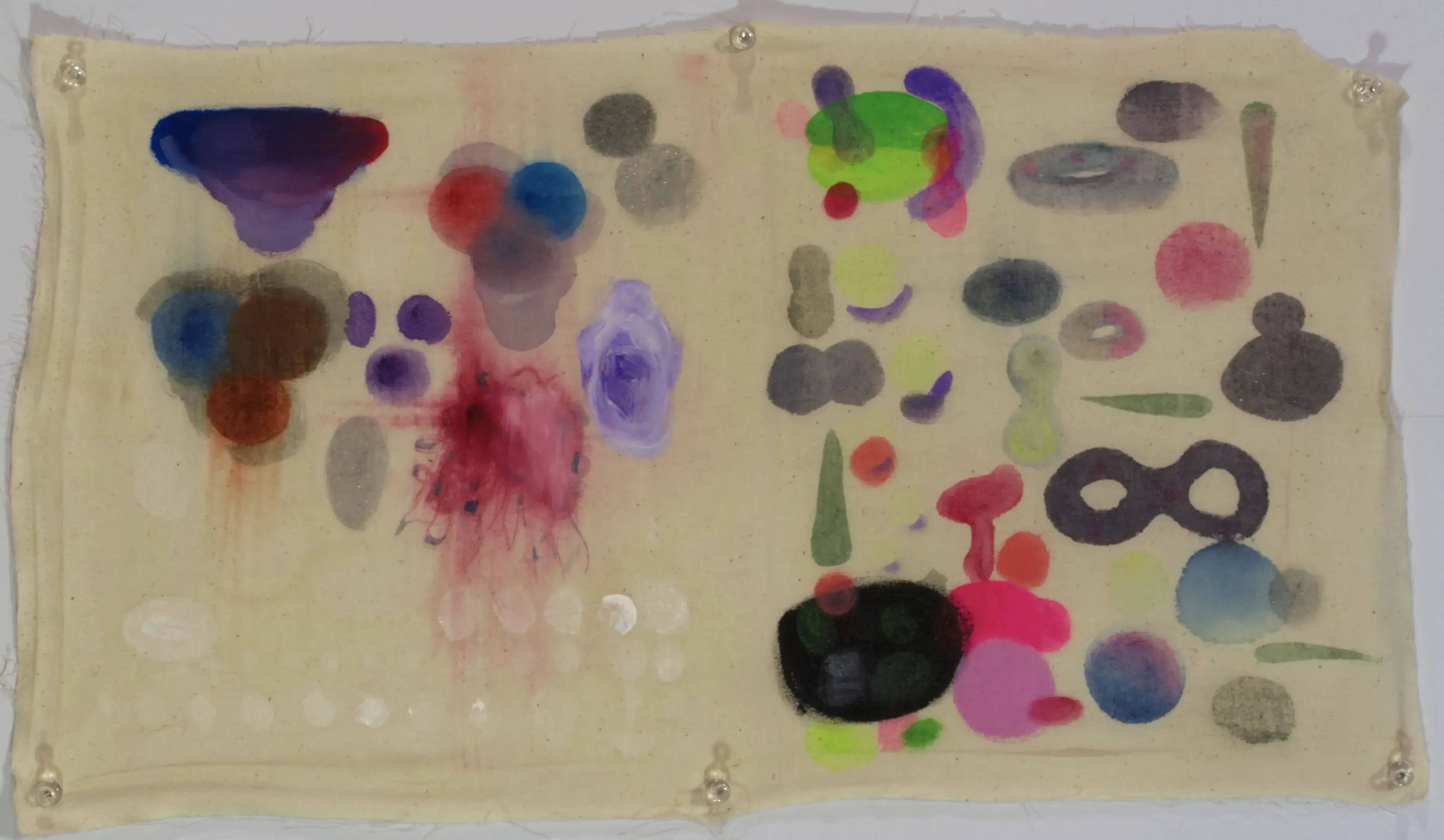 Drawing-23, 2021, Acrylic, water color on canvas.webp