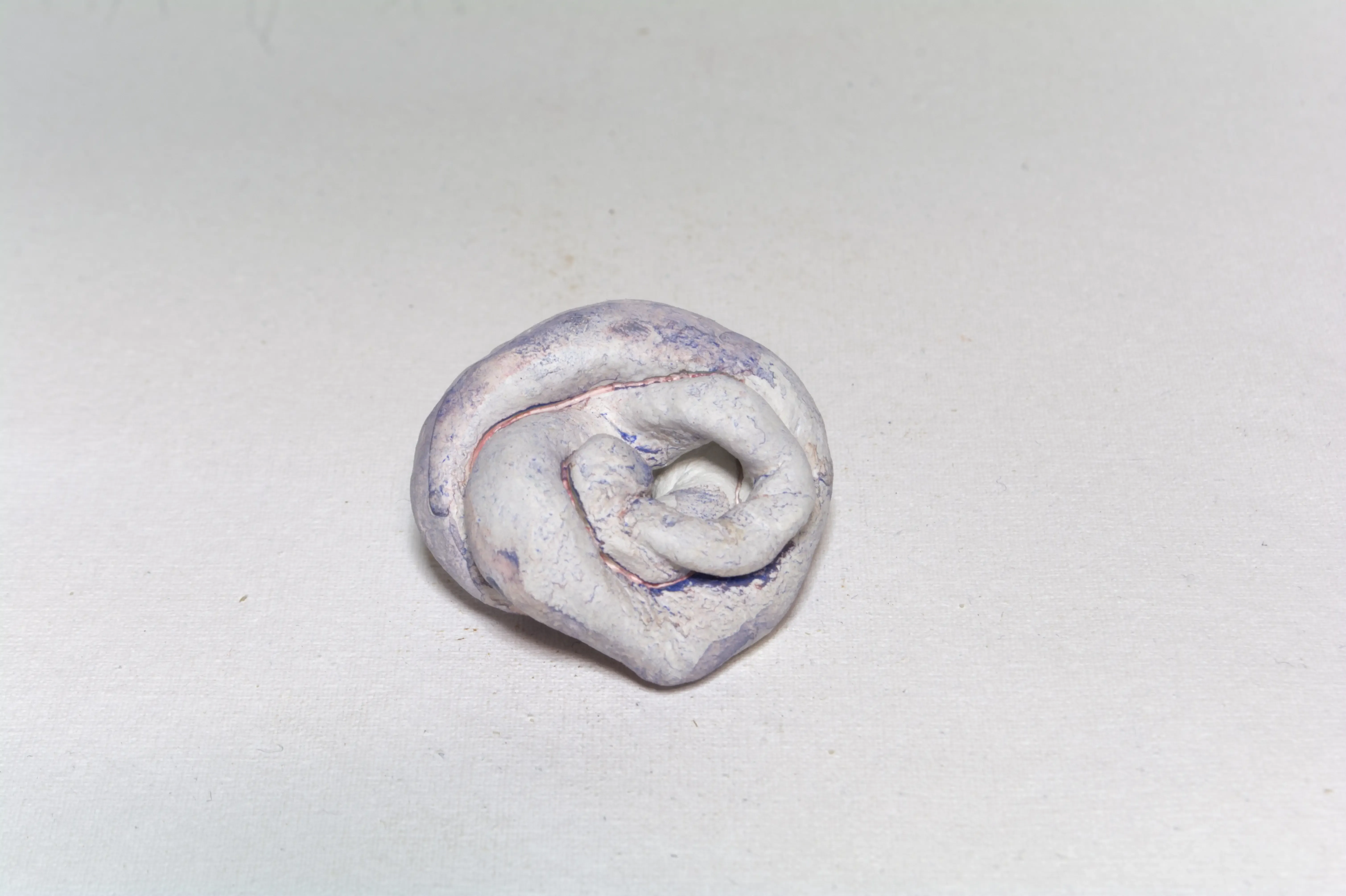Form-11-Twisted-2, 2022, Clay, acrylic.webp