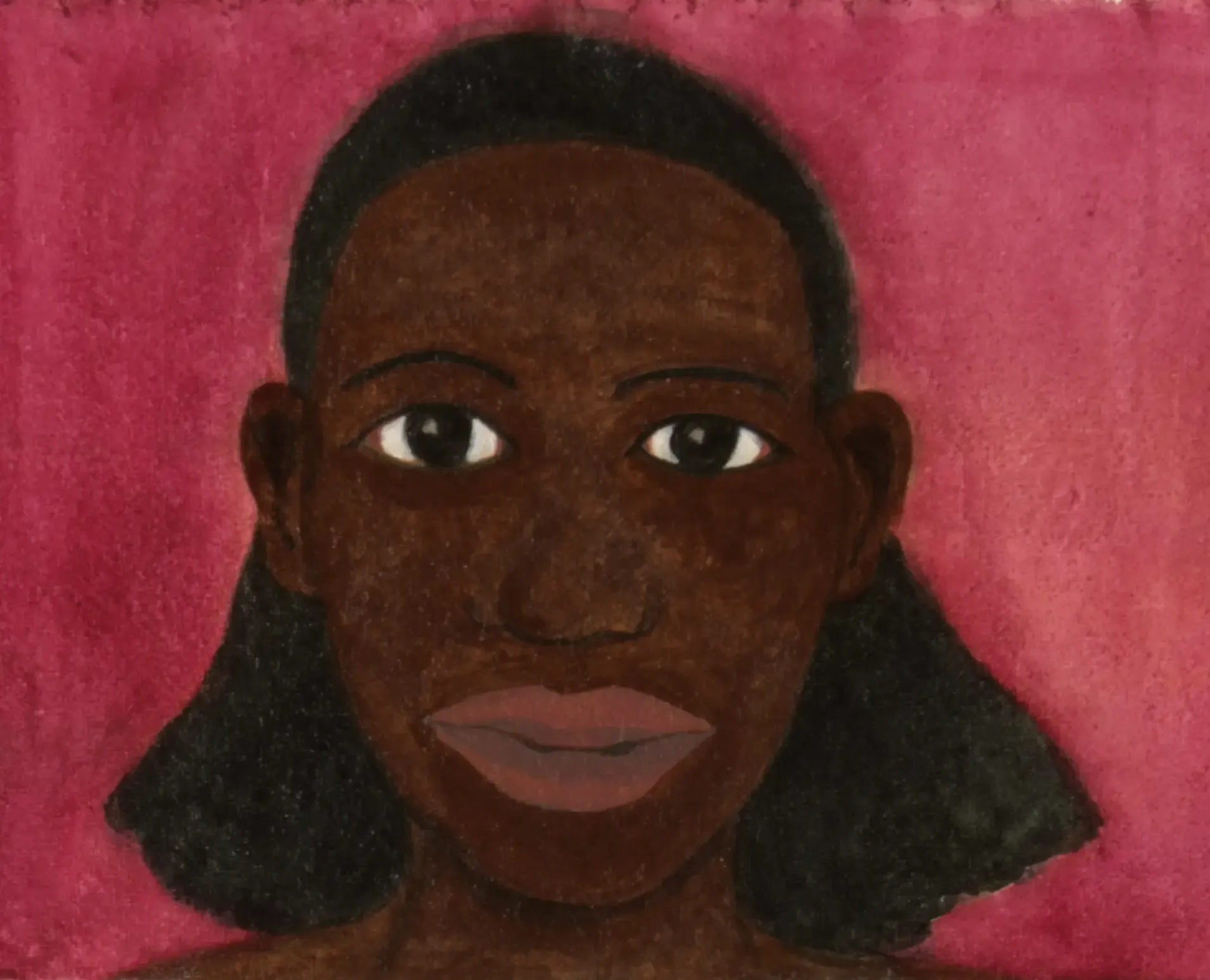 Girls-02, 2022, Pigment, acrylic on canvas, 19 x 26 cm.webp