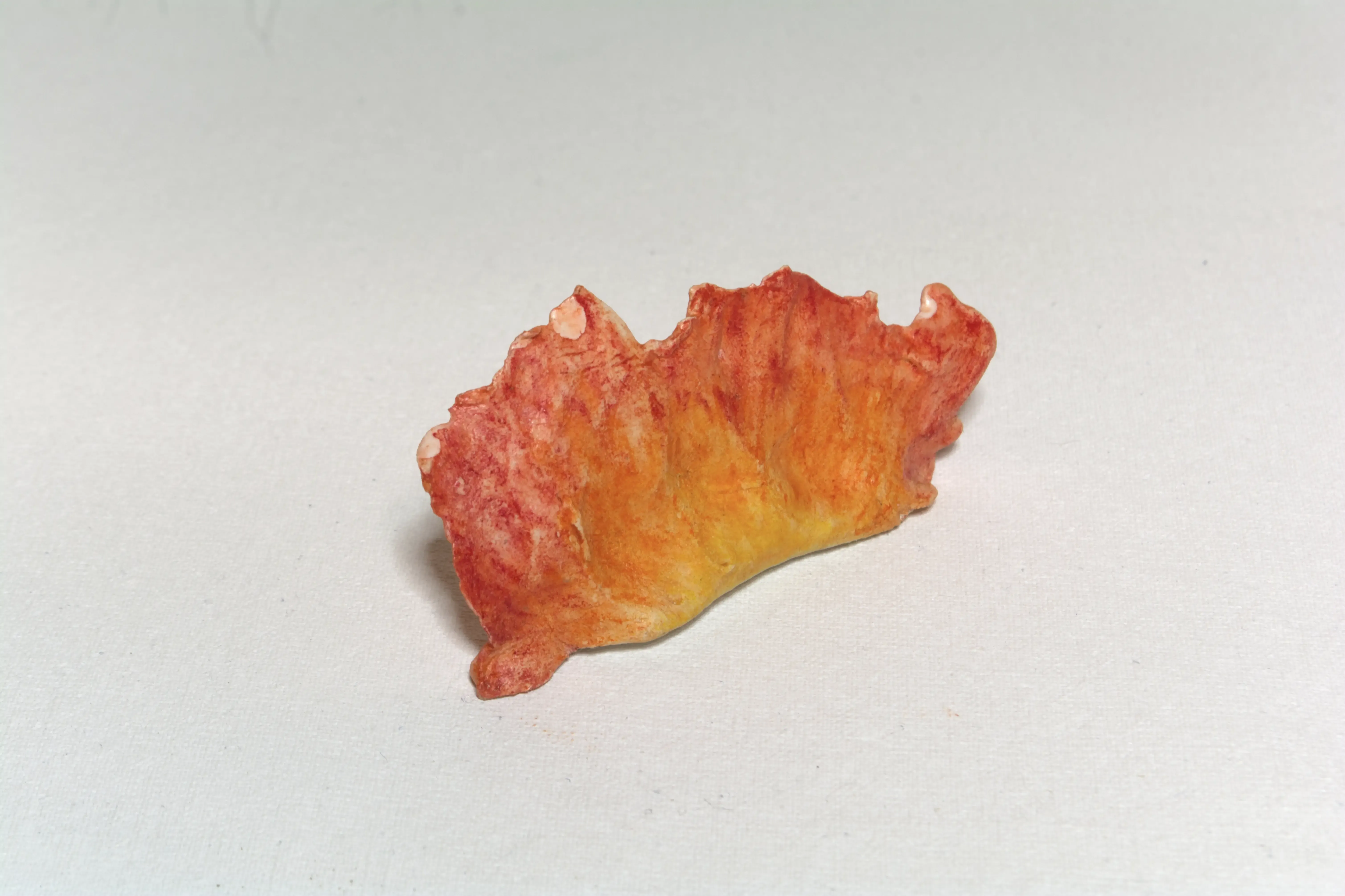 Mood-01-Fire-2, 2021, Clay, pastel, acrylic.webp