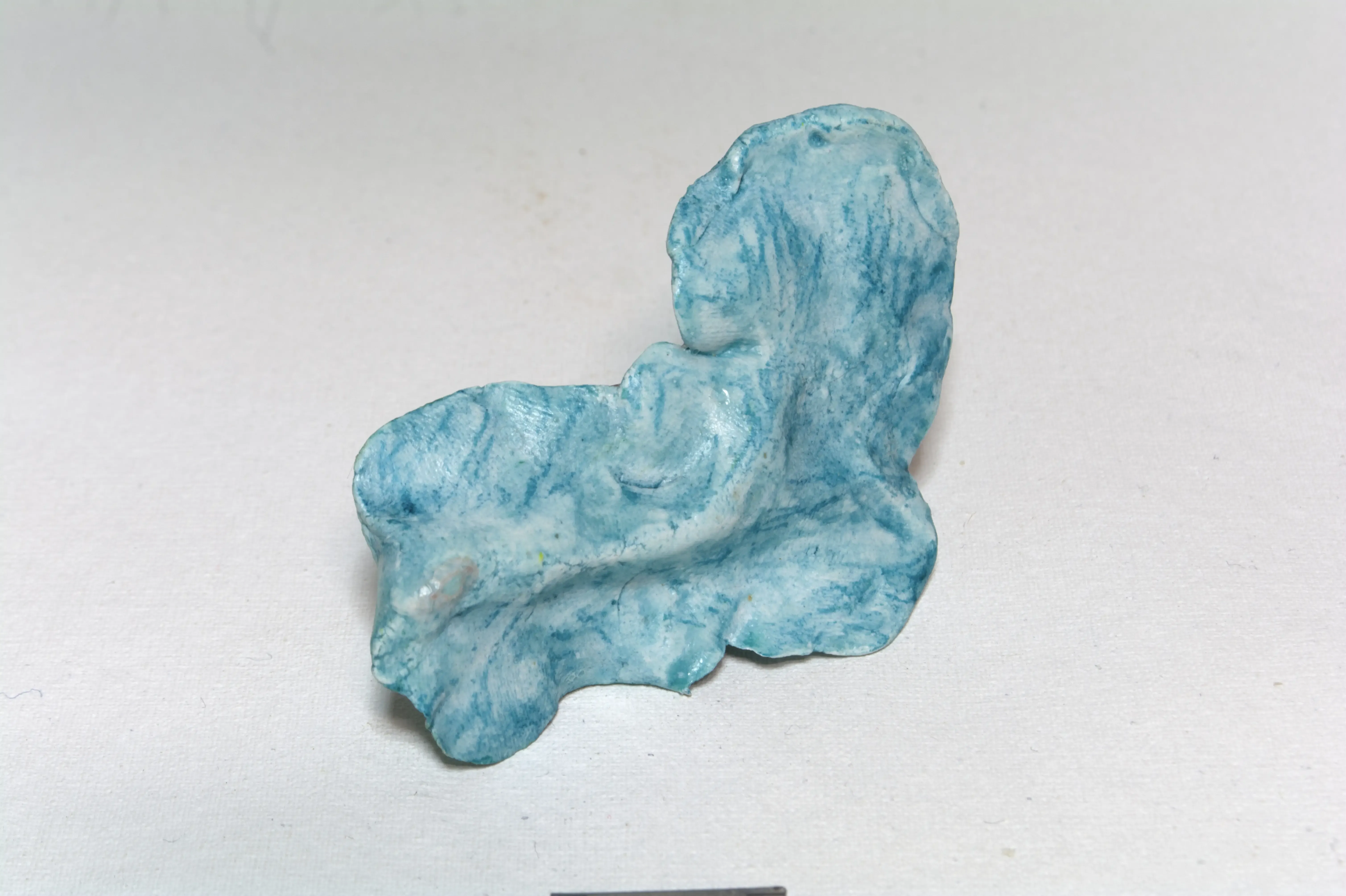 Mood-10-Leaf 01-3, 2021, Clay, pastel, acrylic.webp