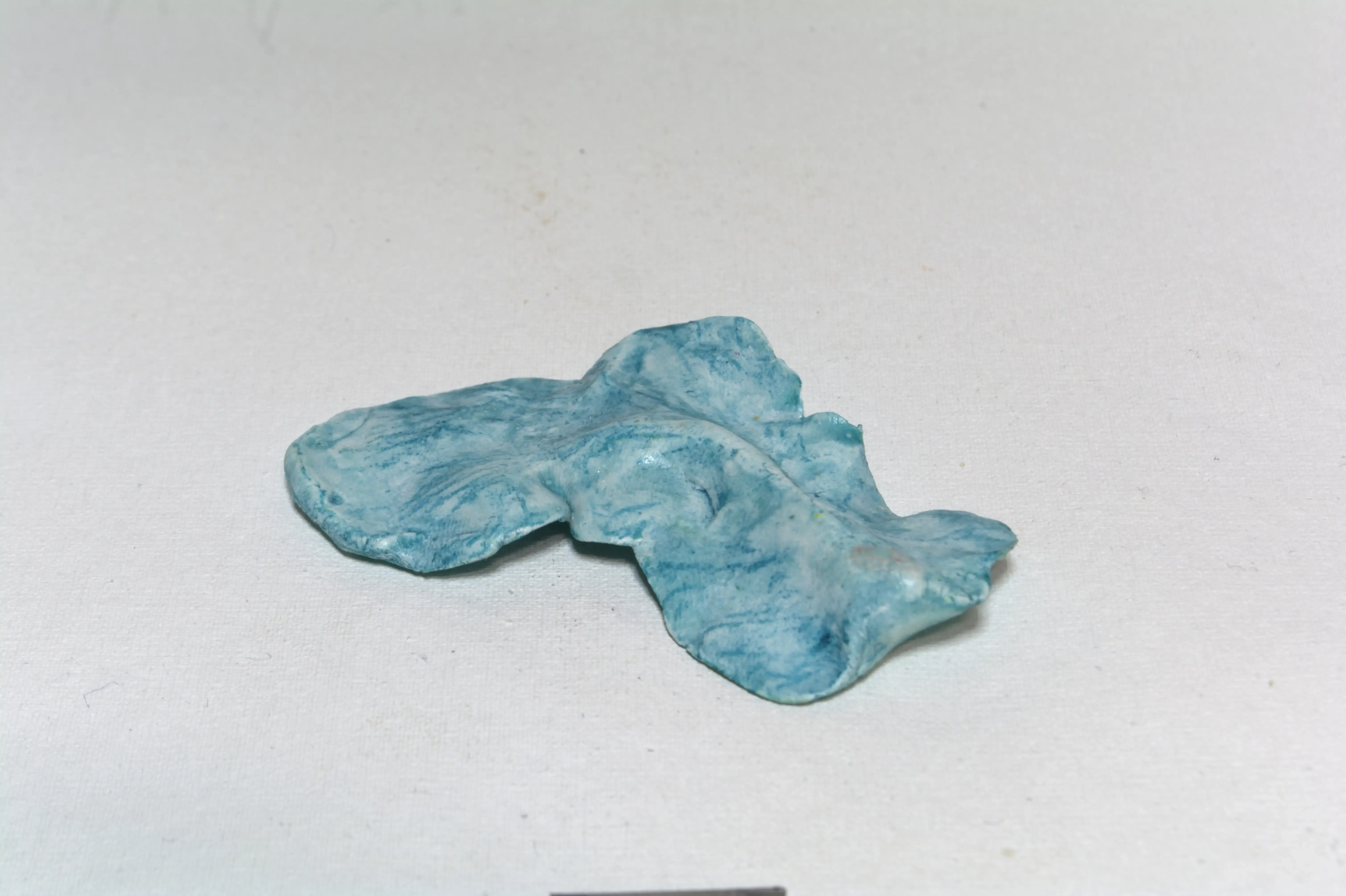 Mood-10-Leaf, 2021, Clay, pastel, acrylic.webp