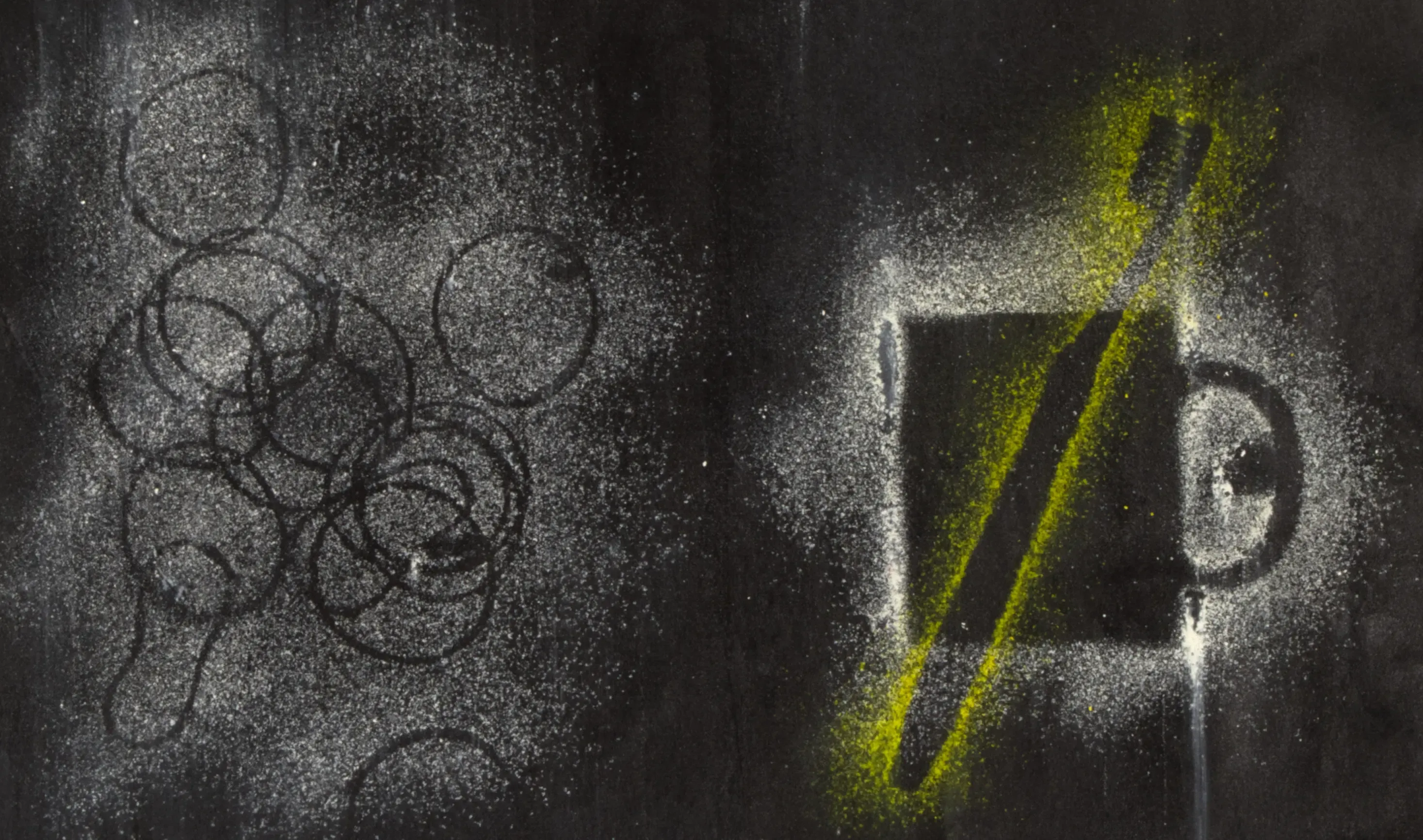 Objects-04, 2022, Pastel, acrylic on paper(hanji), 24 x 40 cm.webp