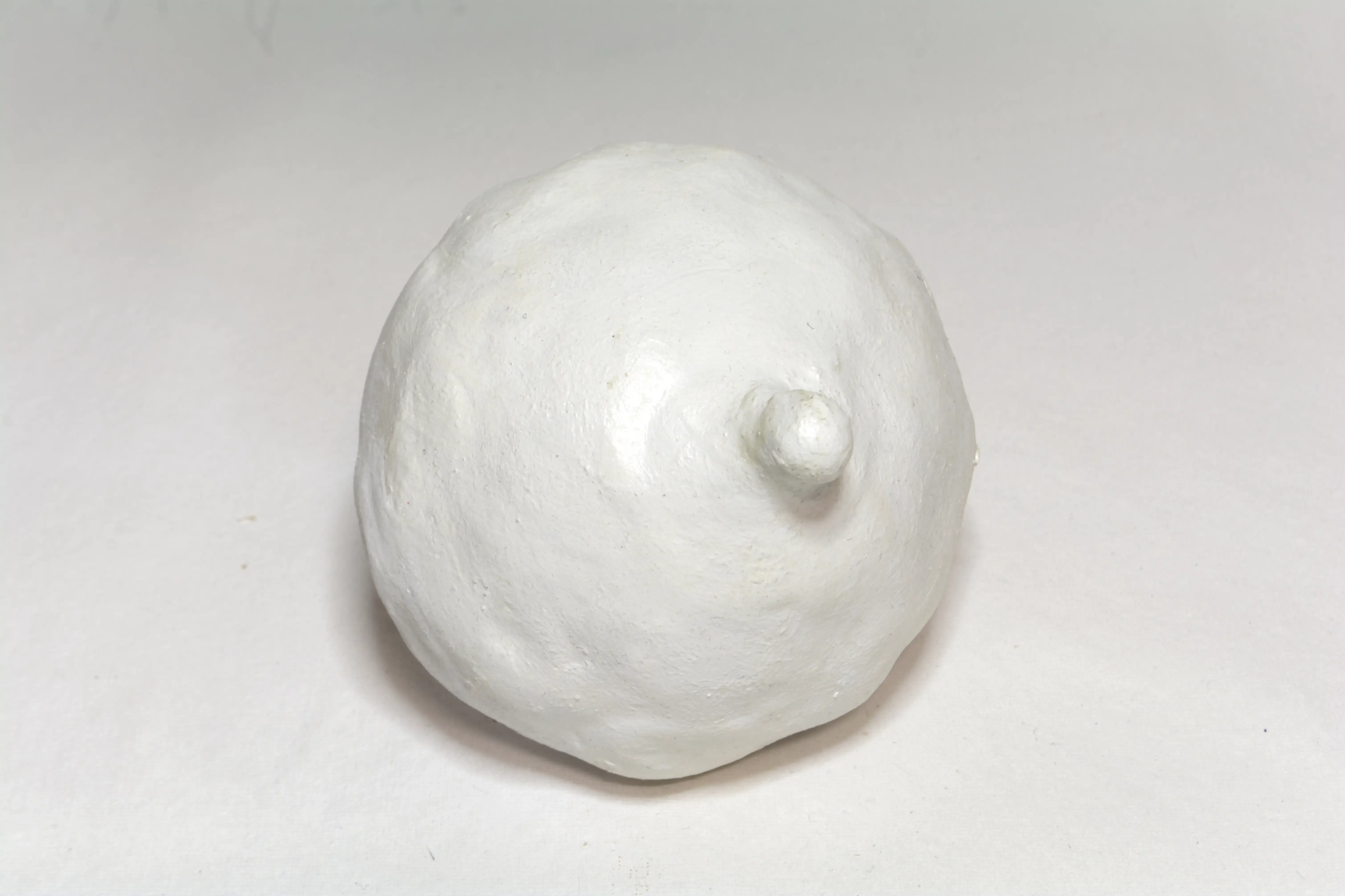 Size is matter-2-Breast-2-(2), 2022, Clay, gesso,  acrylic.webp