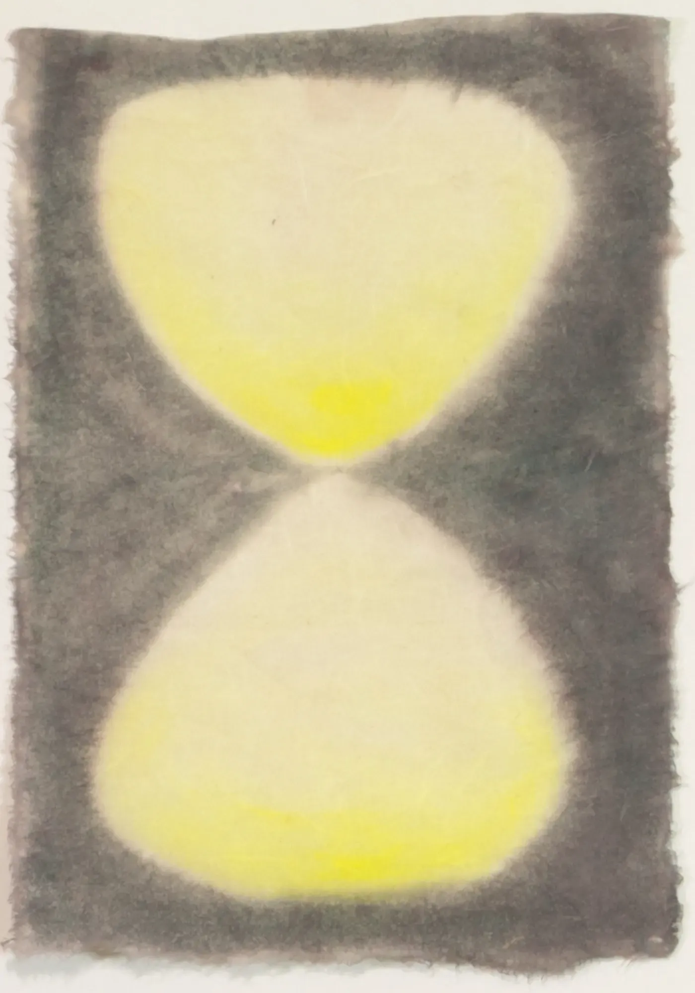 Study of Emptiness-11, 2022, Pigment on paper(hanji), 15.5 x 24 cm.webp