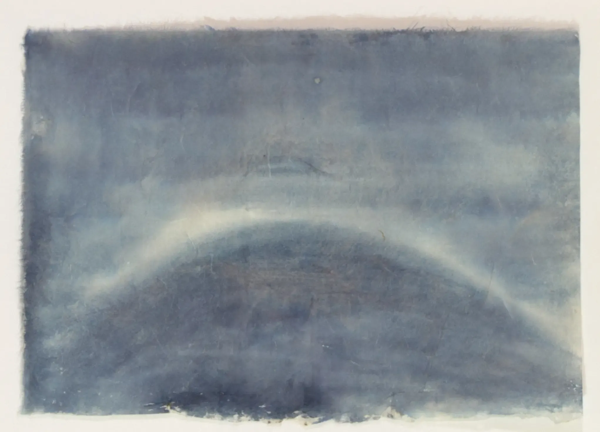Study of Emptiness-13, 2022, Pigment on paper(hanji), 15.5 x 24 cm.webp
