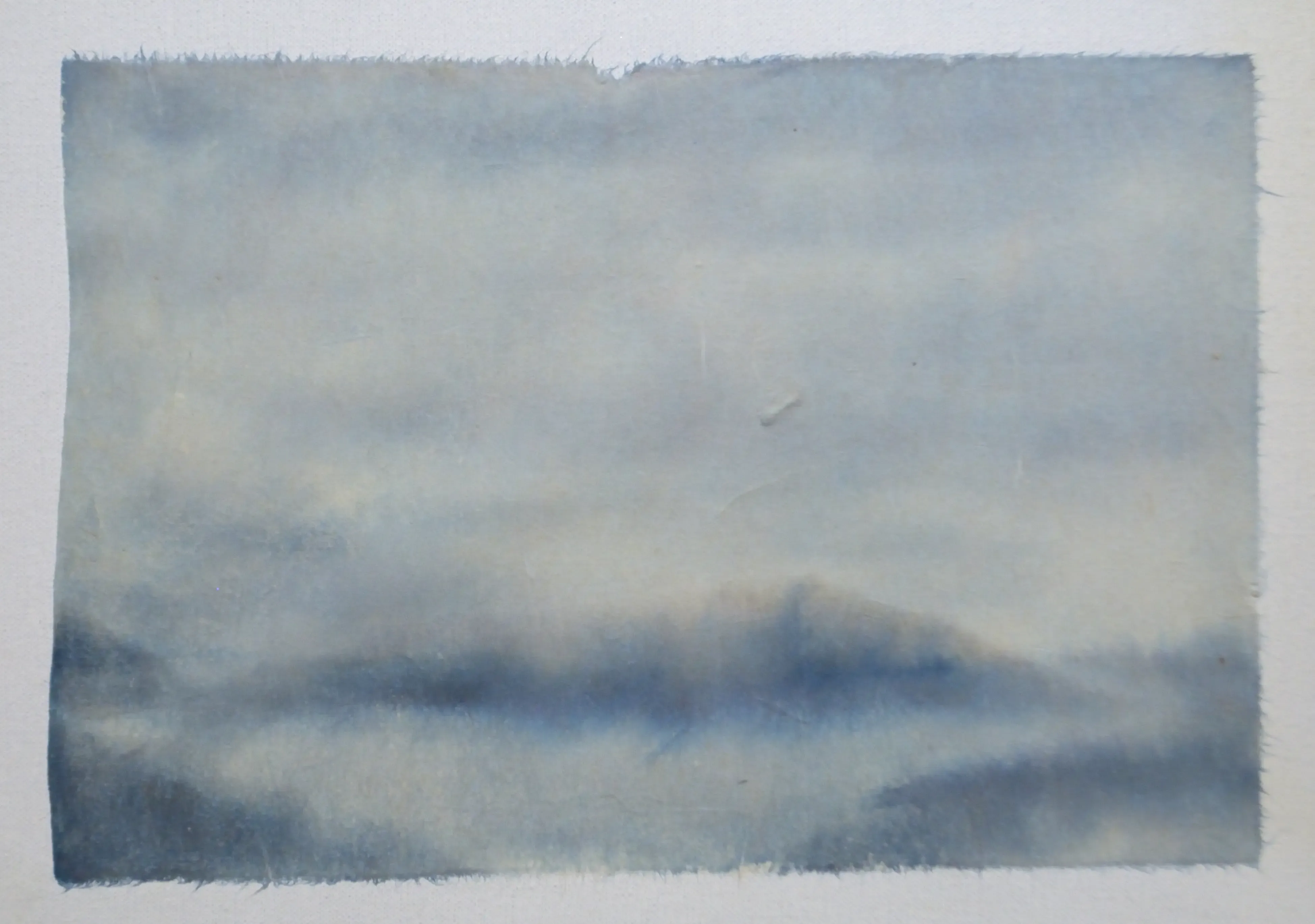 Study of Emptiness-22, 2022, Pigment on paper(hanji), 15.5 x 24 cm.webp